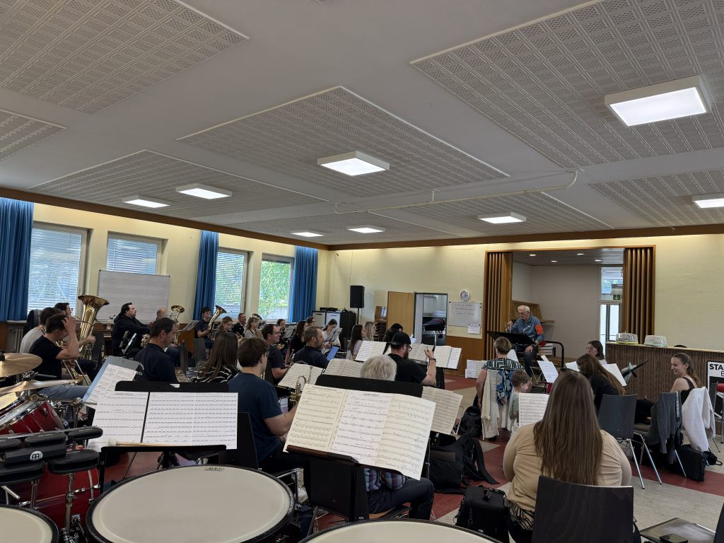 Frühjahrskonzert Stadtmusik Engen Andere Länder andere Sitten, Probenwochenende